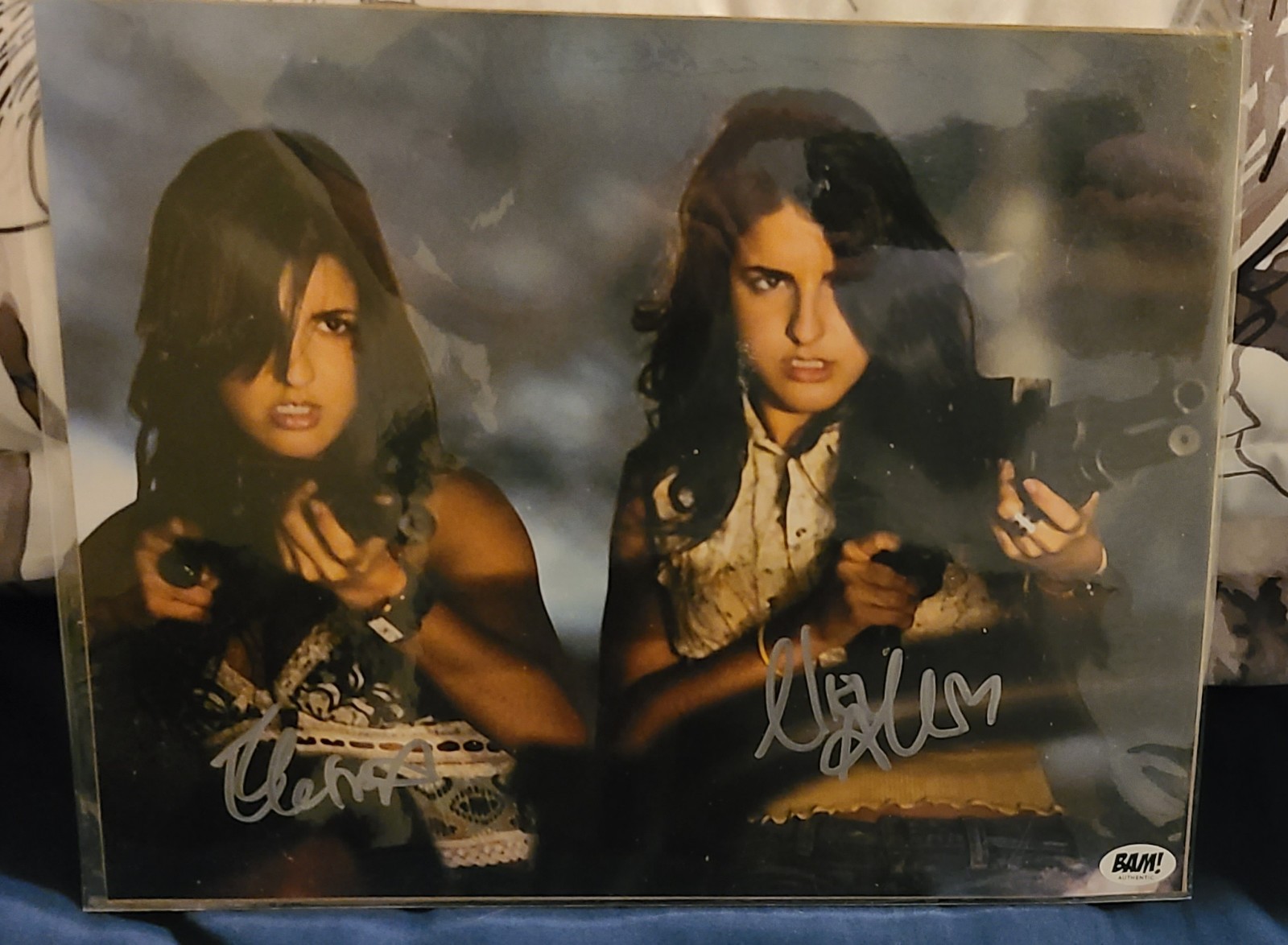 Electra and Elise Avellen Autographed Photo with COA