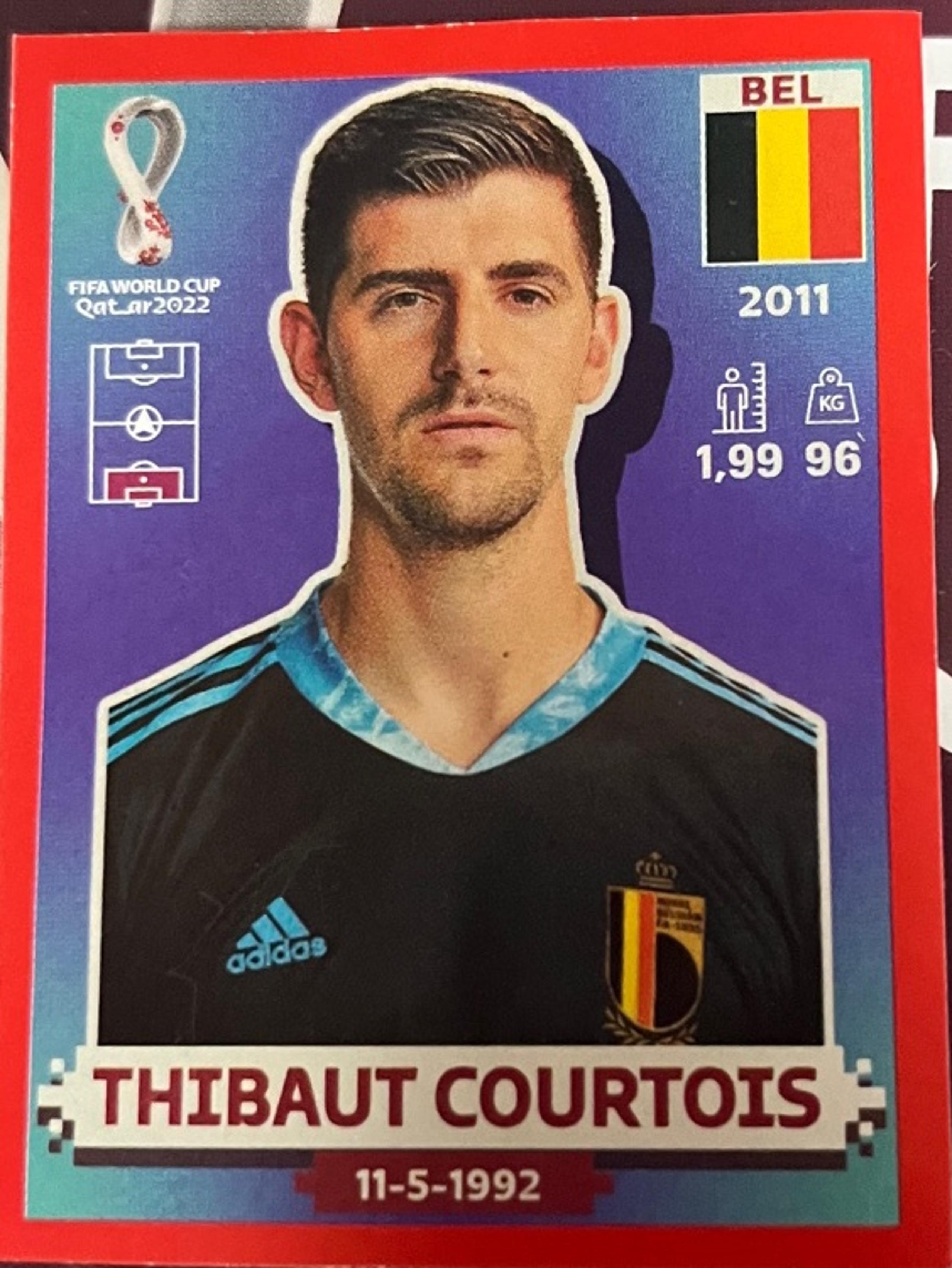 I am selling this fifa card with a red outline