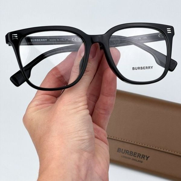 Burberry BE2361D 3001 BRAND NEW Eyeglasses Black Square Unisex
