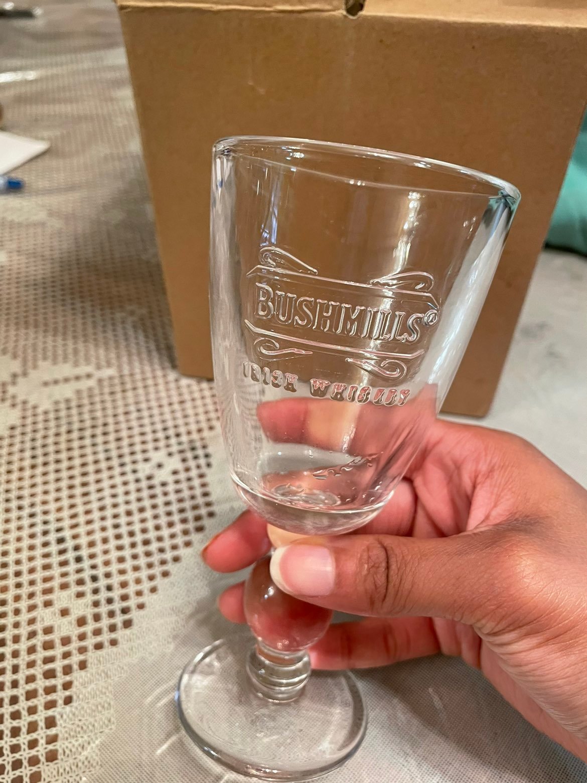 Bush Mills Coffee Glasses