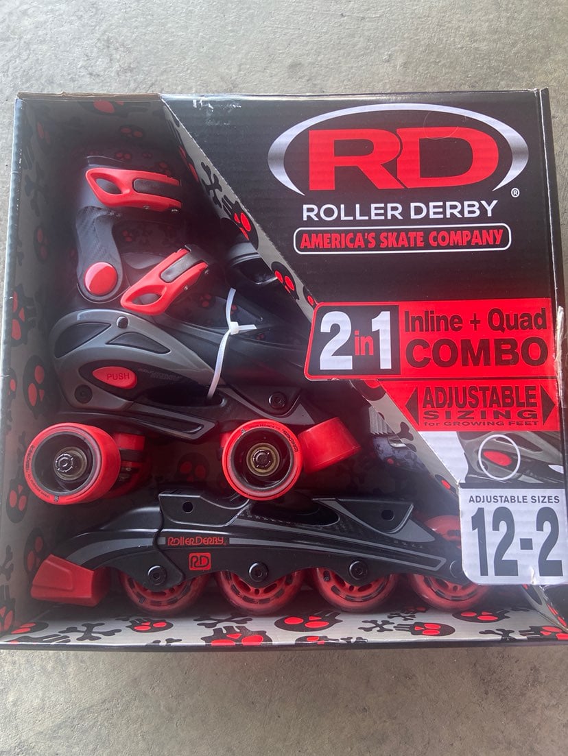 Kids skates rollerblades 12-2 new