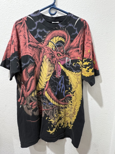 Liquid Blue Vintage 1990s liquid blue dragon XXL