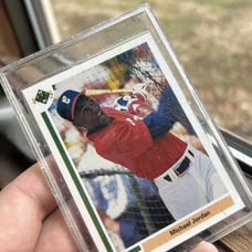 Michael Jordan Chicago White Sox Upper Deck SP1 Baseball Card! Amazing Condition