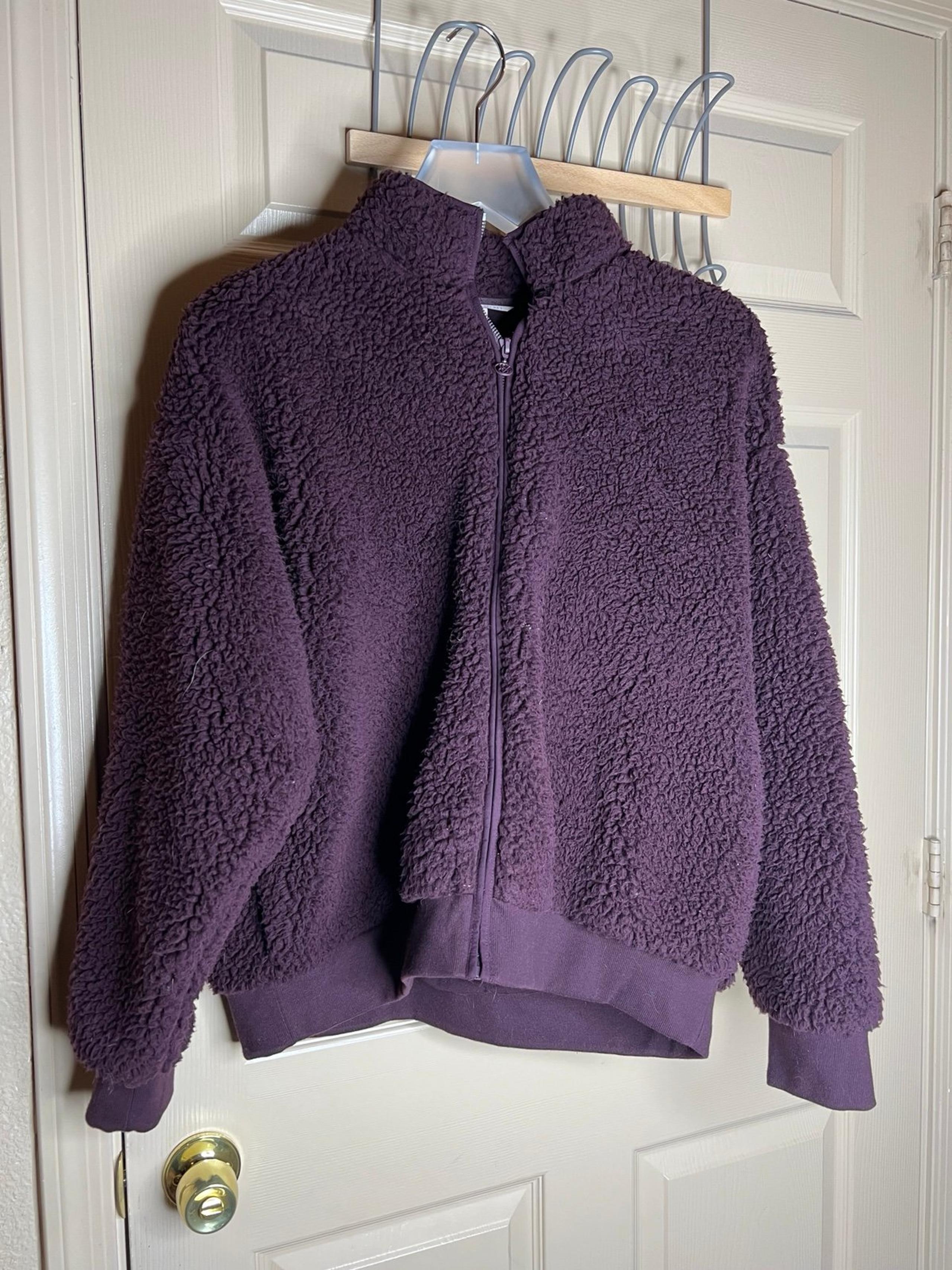Victorias Secret Cozy Fleece Full-Zip Mock Neck Jacket XL