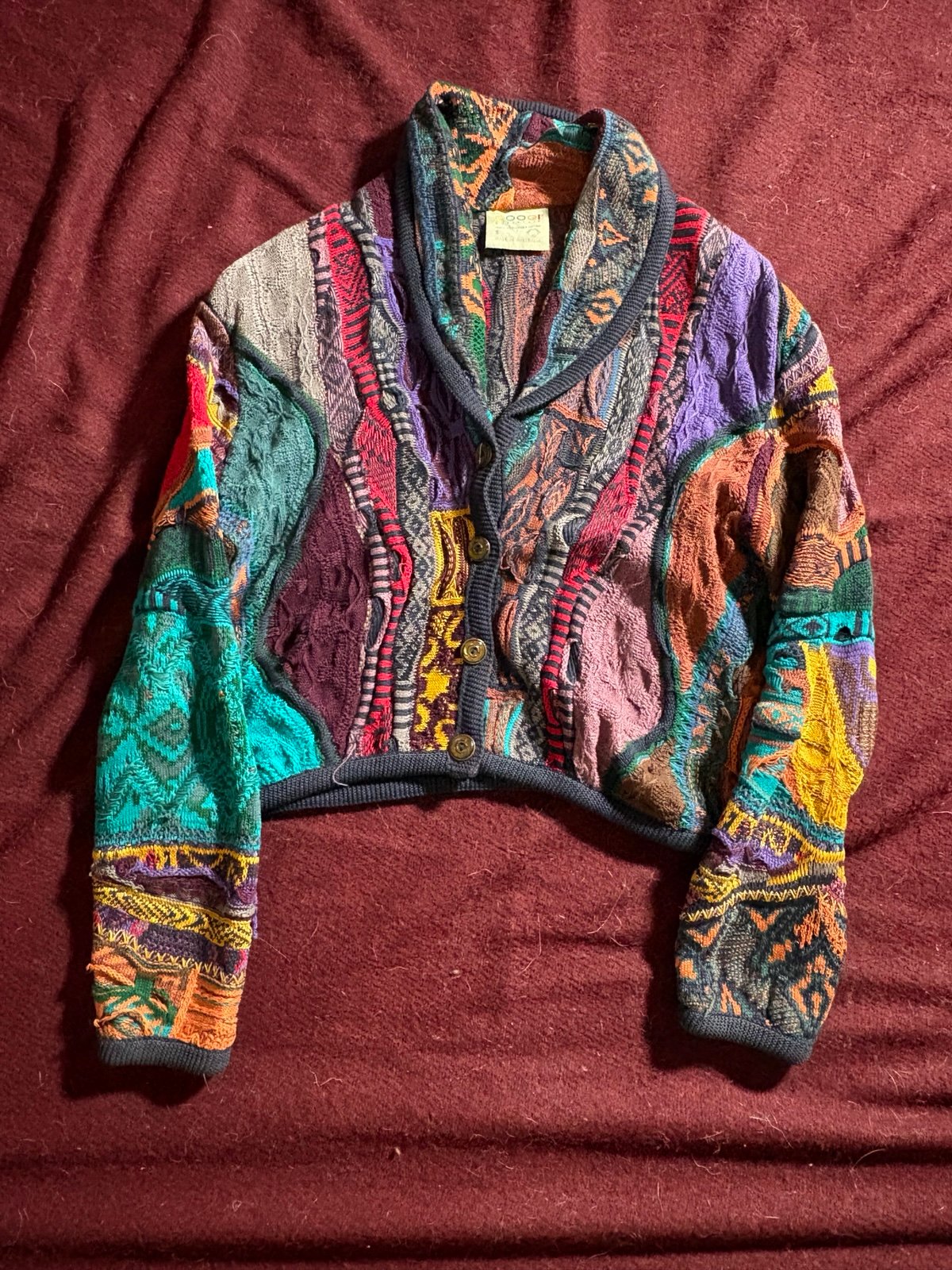 Vintage woman’s authentic Coogi cardigan size small