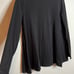 DEMYLEE Black Cotton Long Sleeve Tee