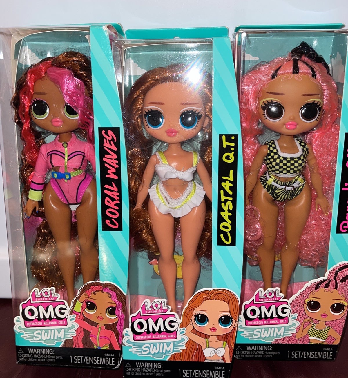 Lol Surprise OMG swim series bundle