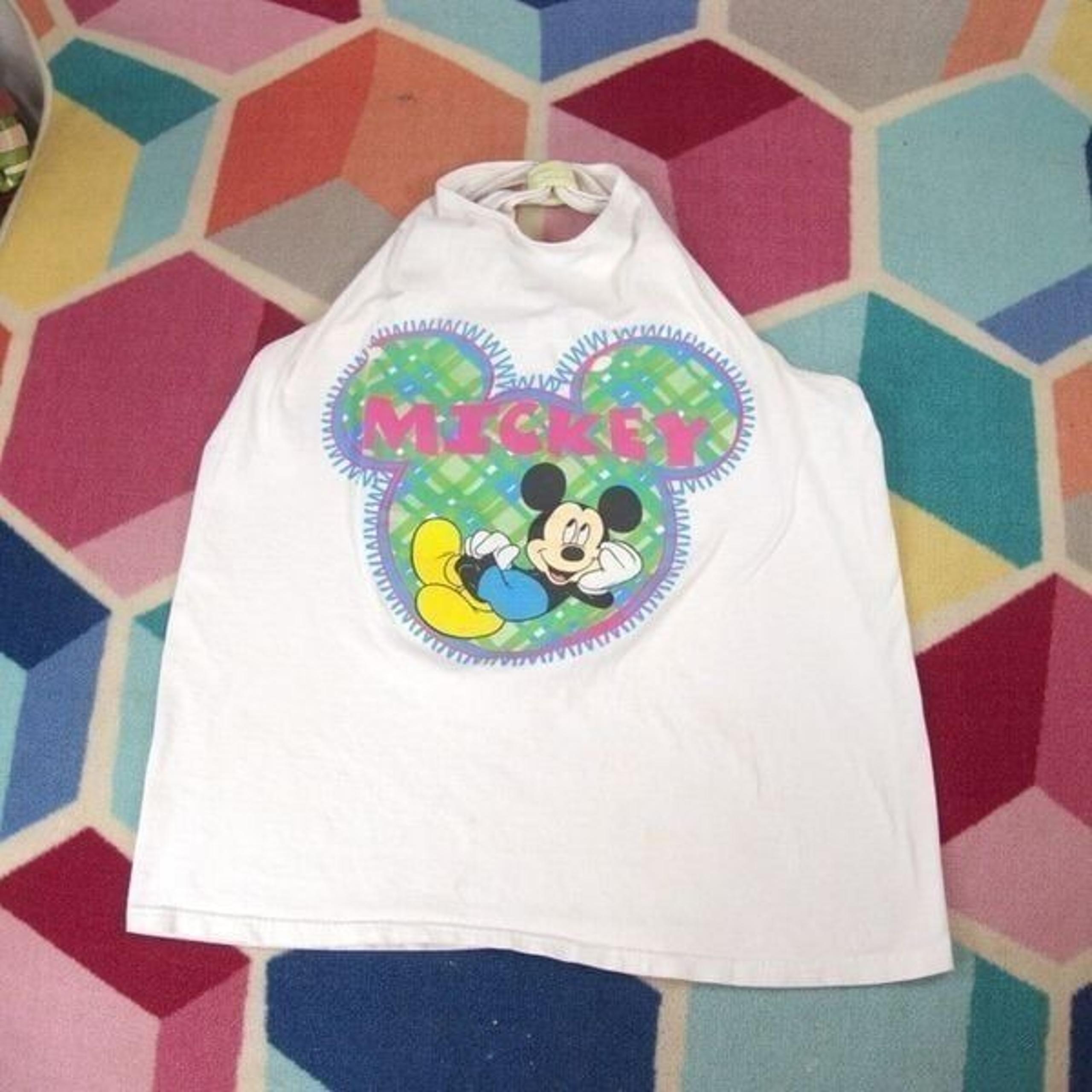 Disney Mickey Unlimited Tahiti Apparel White Tank Top One Size Fits All
