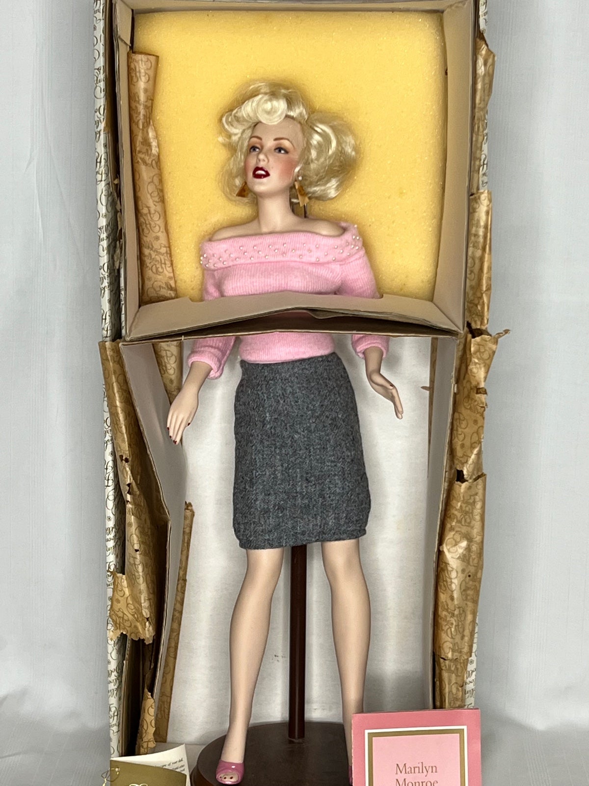 Marilyn Monroe- Swedter Girl- Franklin Heirloom Doll