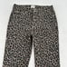J.Crew 10 High Rise Toothpick Exotic Leopard Stretch Jeans Sz 26 Collage Party