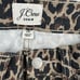 J.Crew 10 High Rise Toothpick Exotic Leopard Stretch Jeans Sz 26 Collage Party