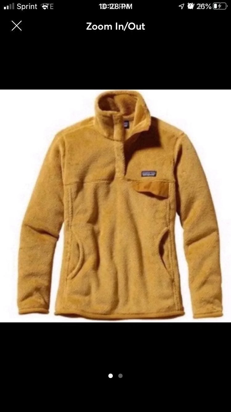 Patagonia Re-tool mustard yellow