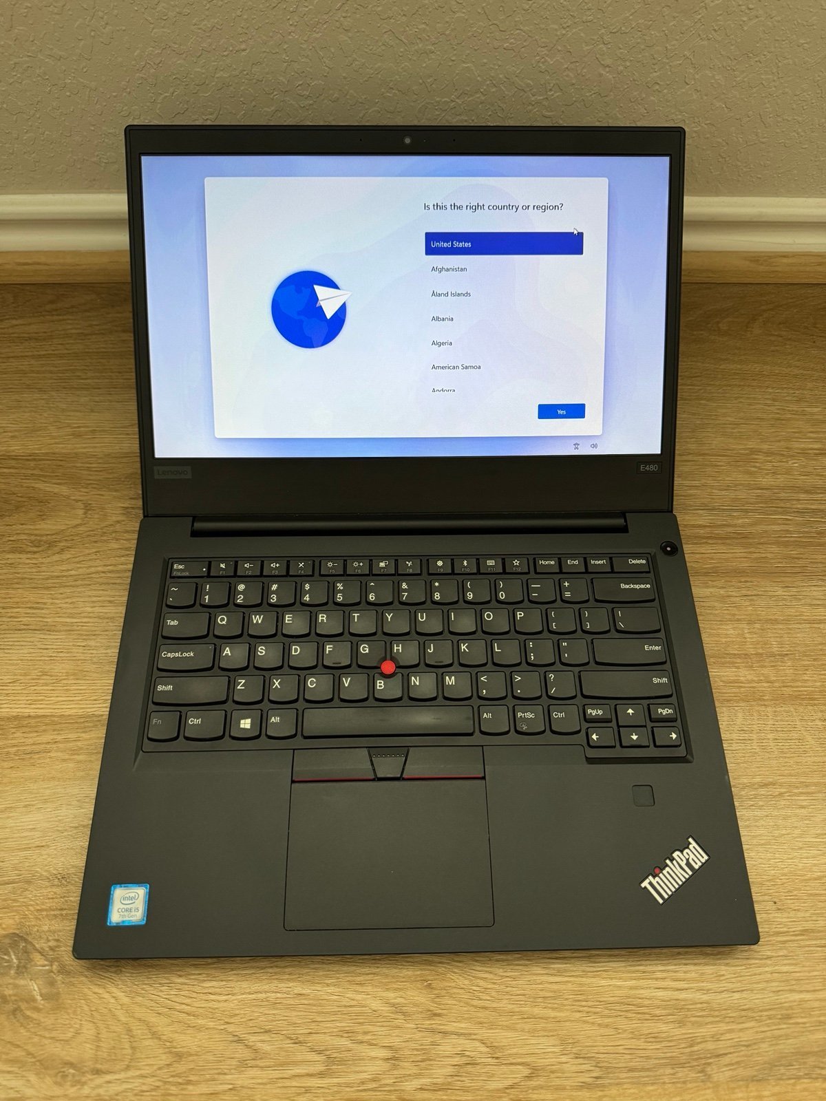 Lenovo Laptop ThinkPad E480 i5 Processor 7th Gen