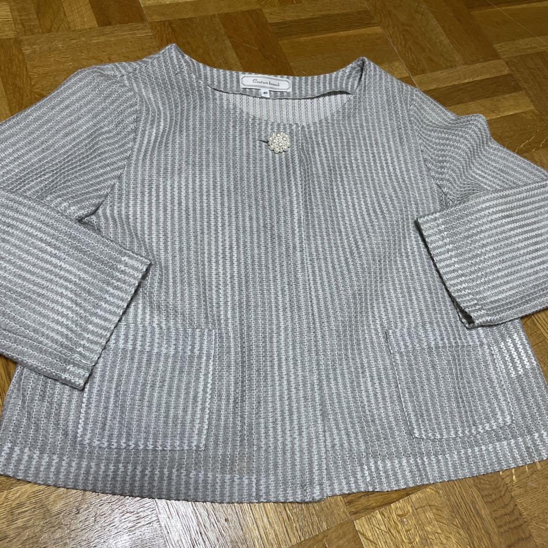 Couture Brooch Summer Jacket