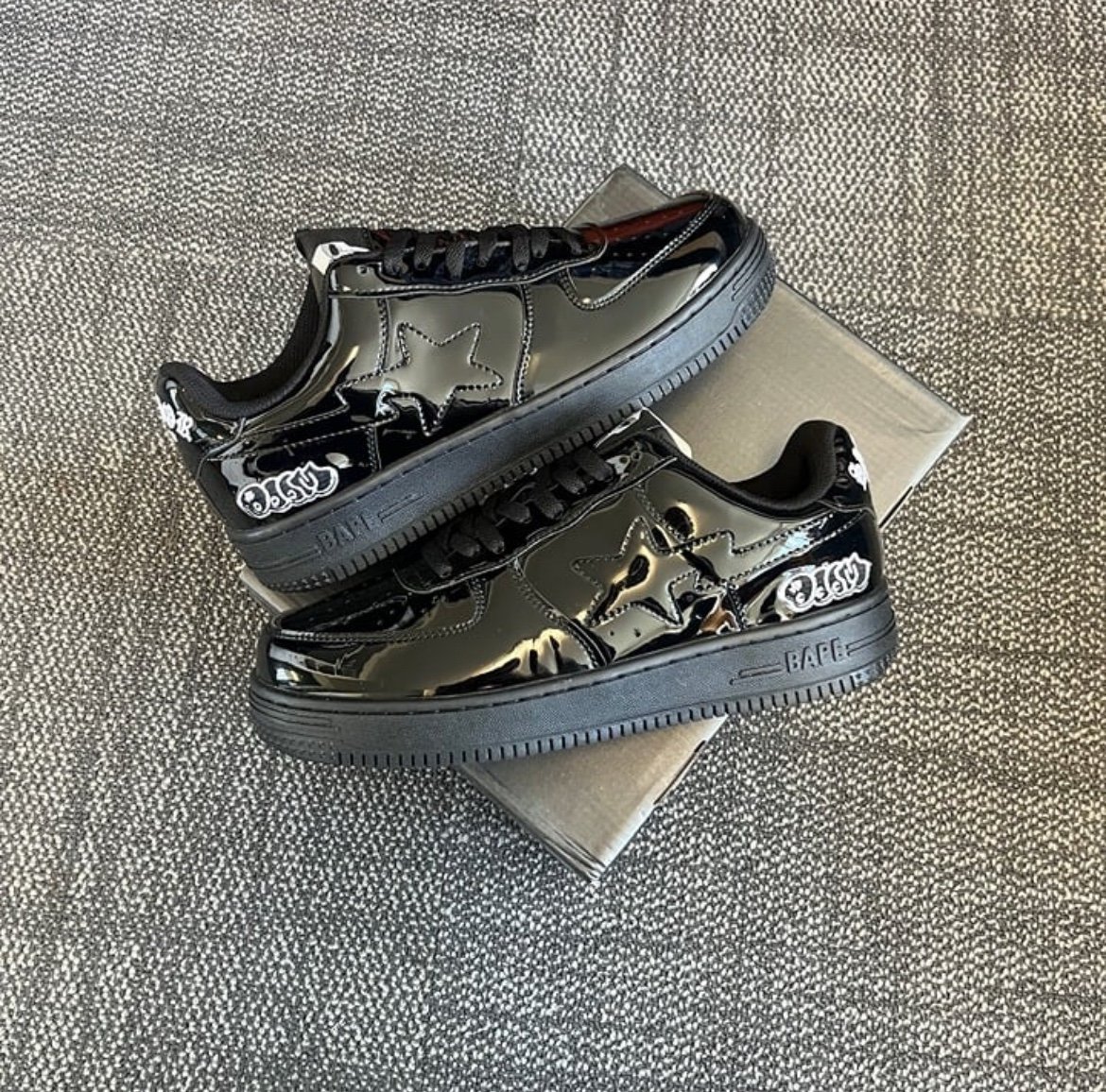 Bape Doomsta Black