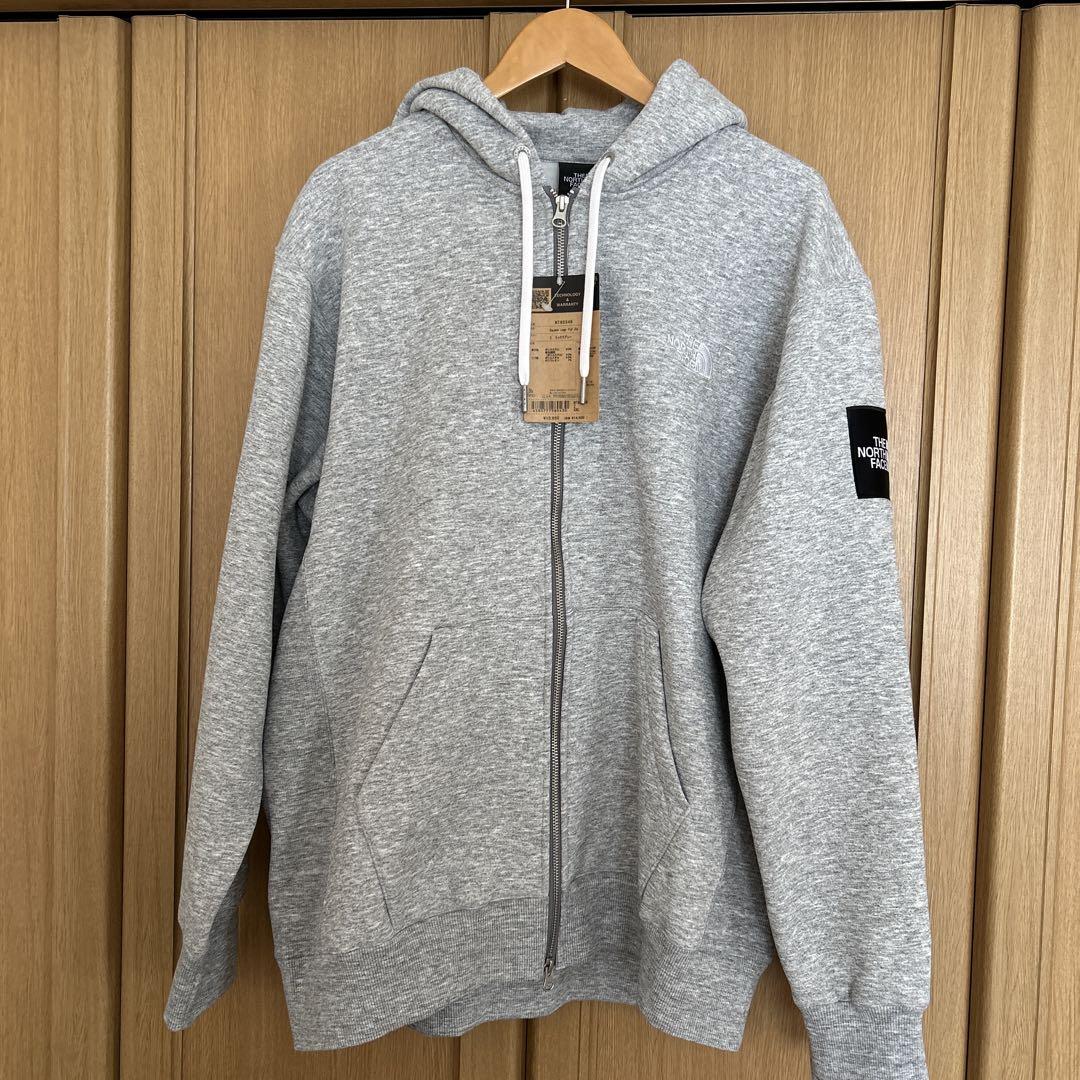 2019SS新作！国内発★THE NORTH FACE★SQUARE LOGO CREW★M.GREY THE NORTH FACE Square Logo Full Zip NT