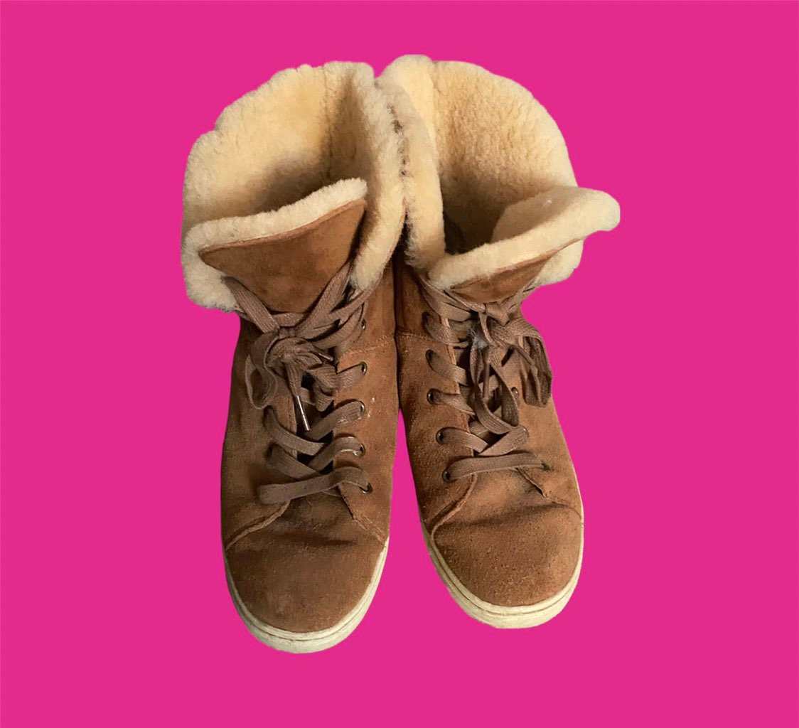 Ugg lace up boot sneakers