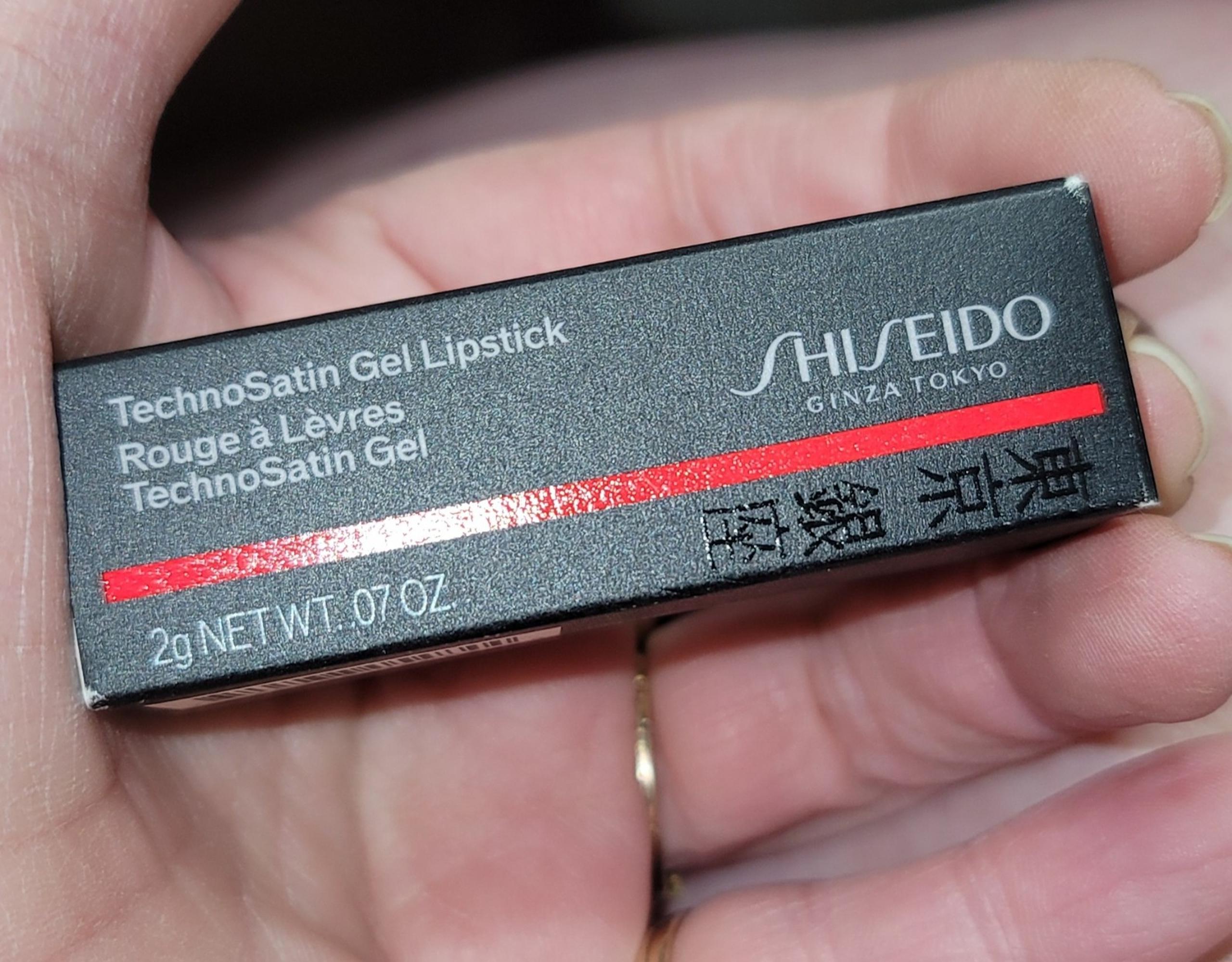 Shiseido Techno Satin Gel Lipstick Harmonic Drive MSRP $28  G