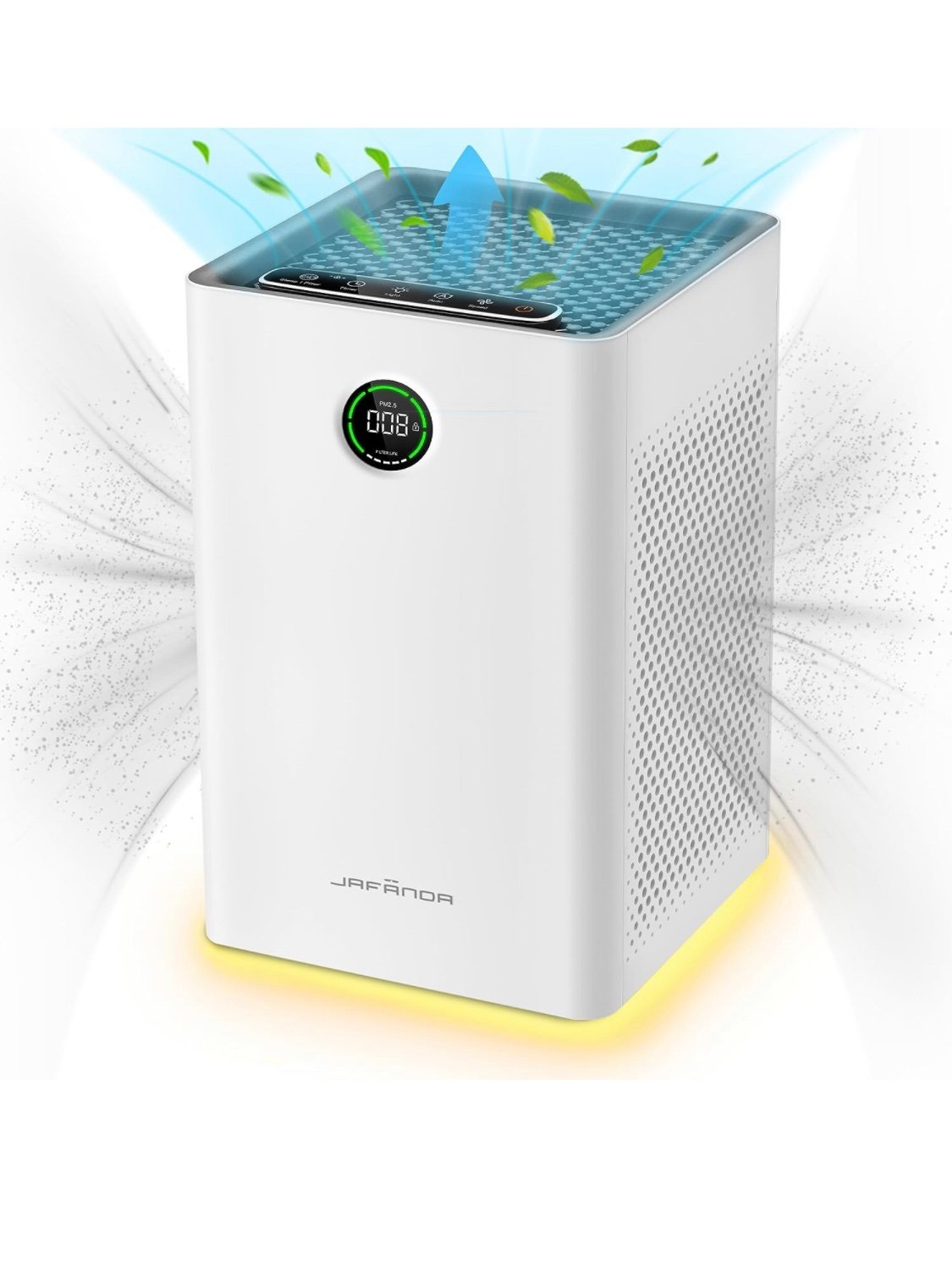 Jafända Air Purifiers for Home Allergies, Large Room, 1190 sq ft H13 HEPA Filter
