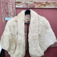 vtg LITTON FURRIER DENVER CHAMPAGNE CAPE