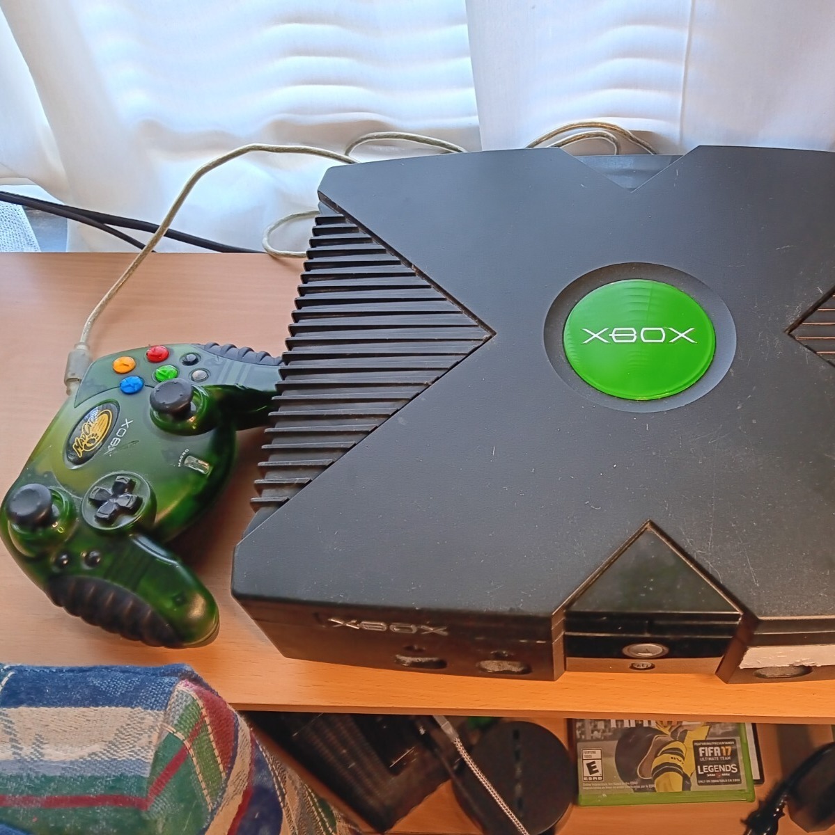 FREE SHIP Original Xbox Console WORKING TESTED SYSTEM + Controller + Cables