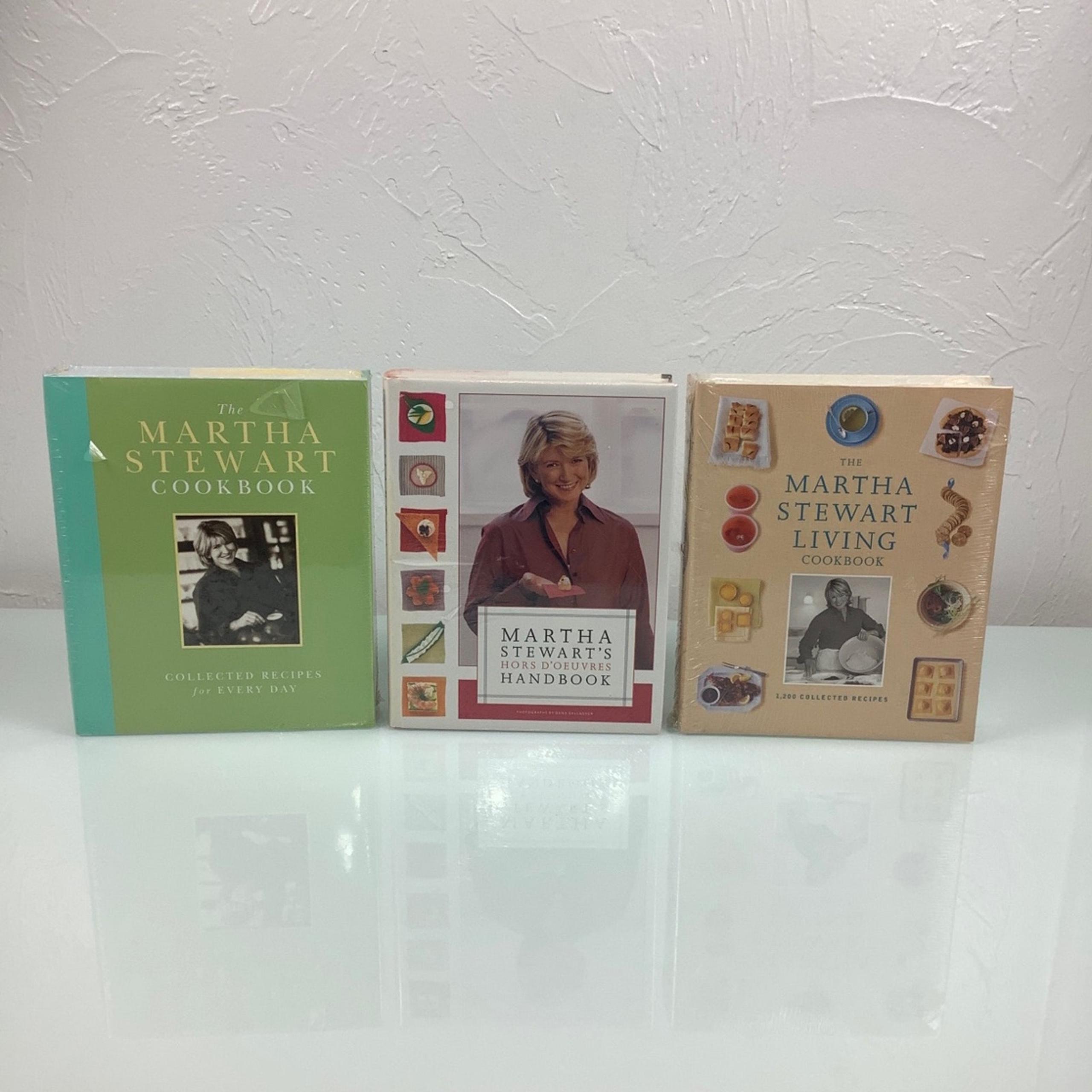 Martha Stewart cookbook bundle of 3 hardcover books NEW SEALED