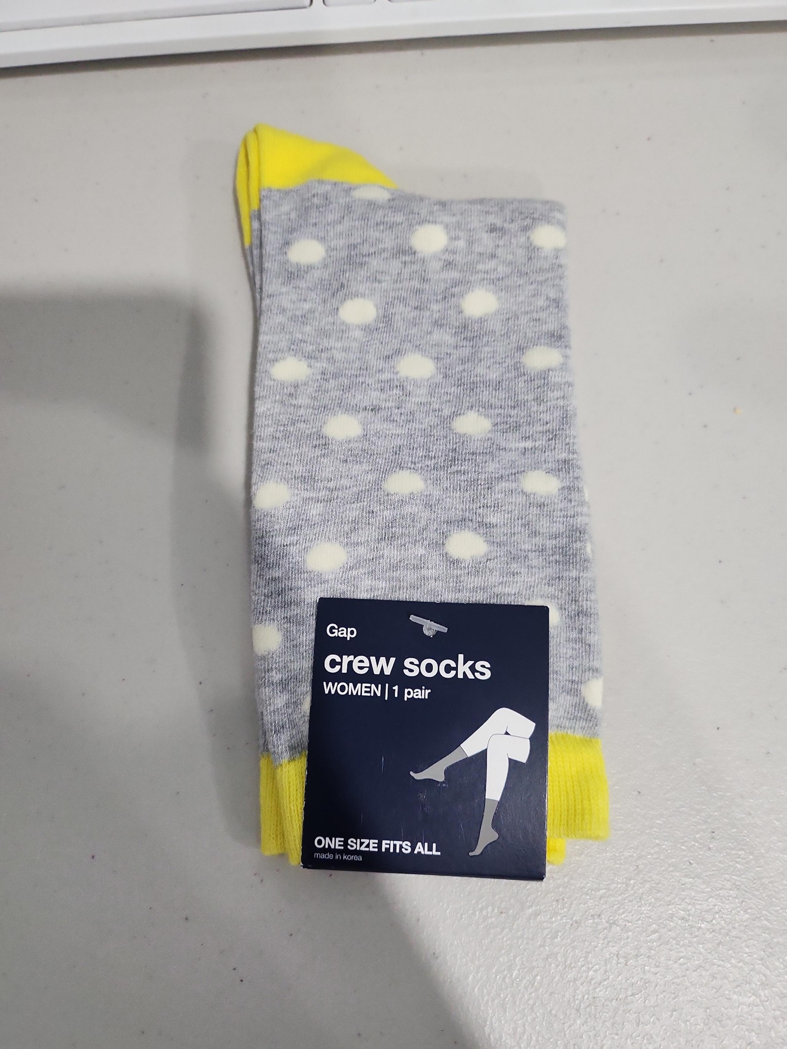 Gap crew socks women new