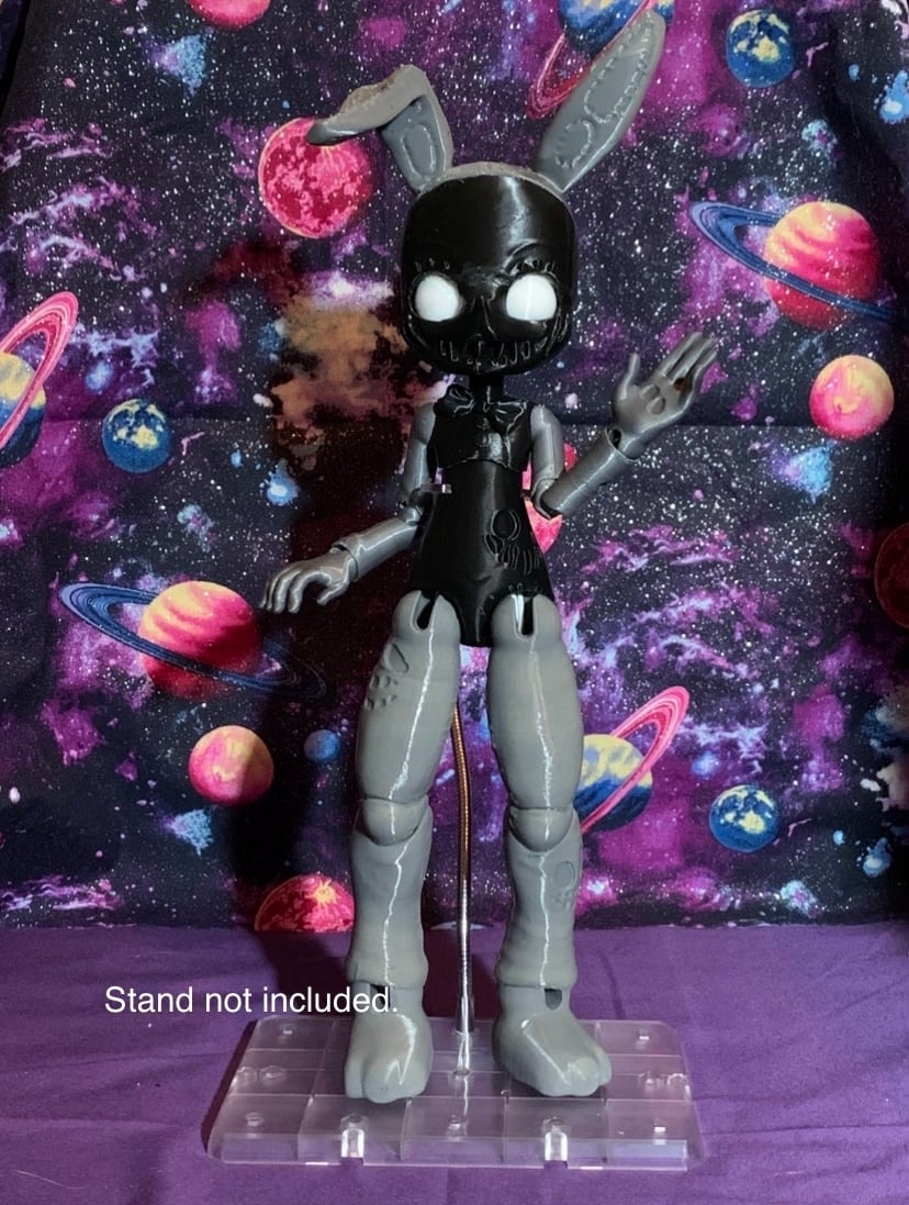 MISMATCHED PLA Five Nights At Freddy’s Princess Quest Glitchtrap Kabbit BJD