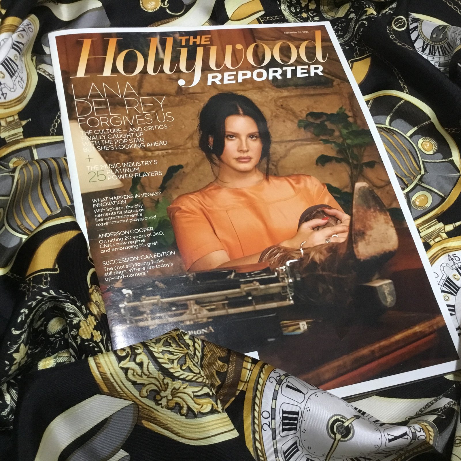 Lana Del Rey Hollywood Reporter Collector’s Issue with great feature