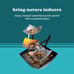 Tabletop Water Fountain, Home Décor Soothing Sound Machine - Automatic Pump