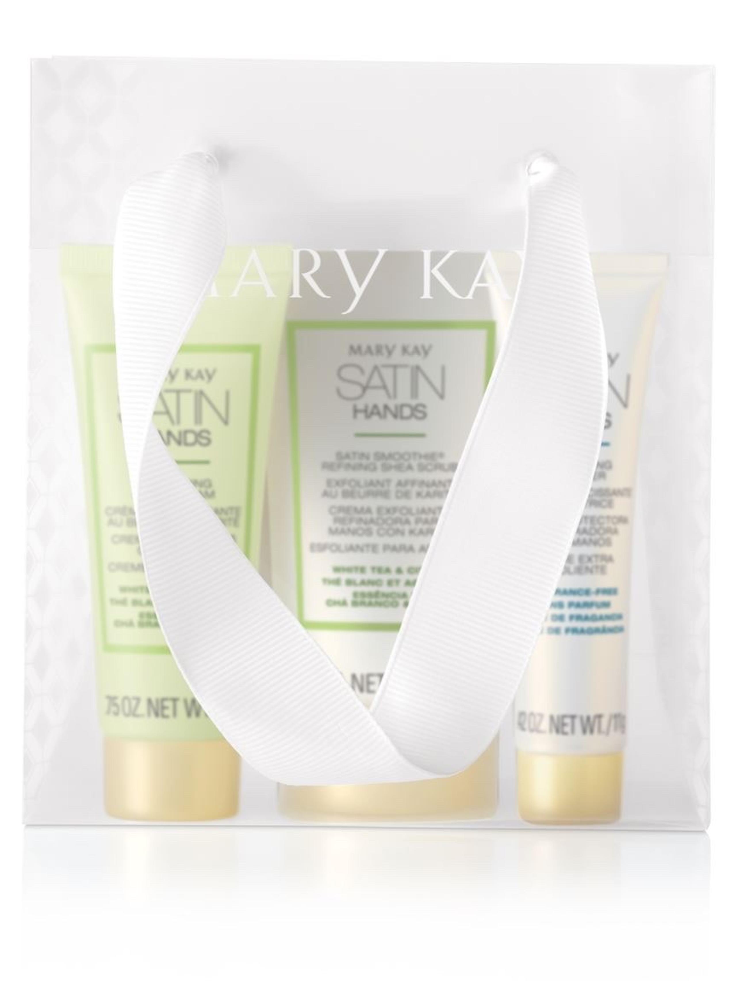 Mary Kay - White Tea & Citrus Satin Hands 3 piece Pampering Set