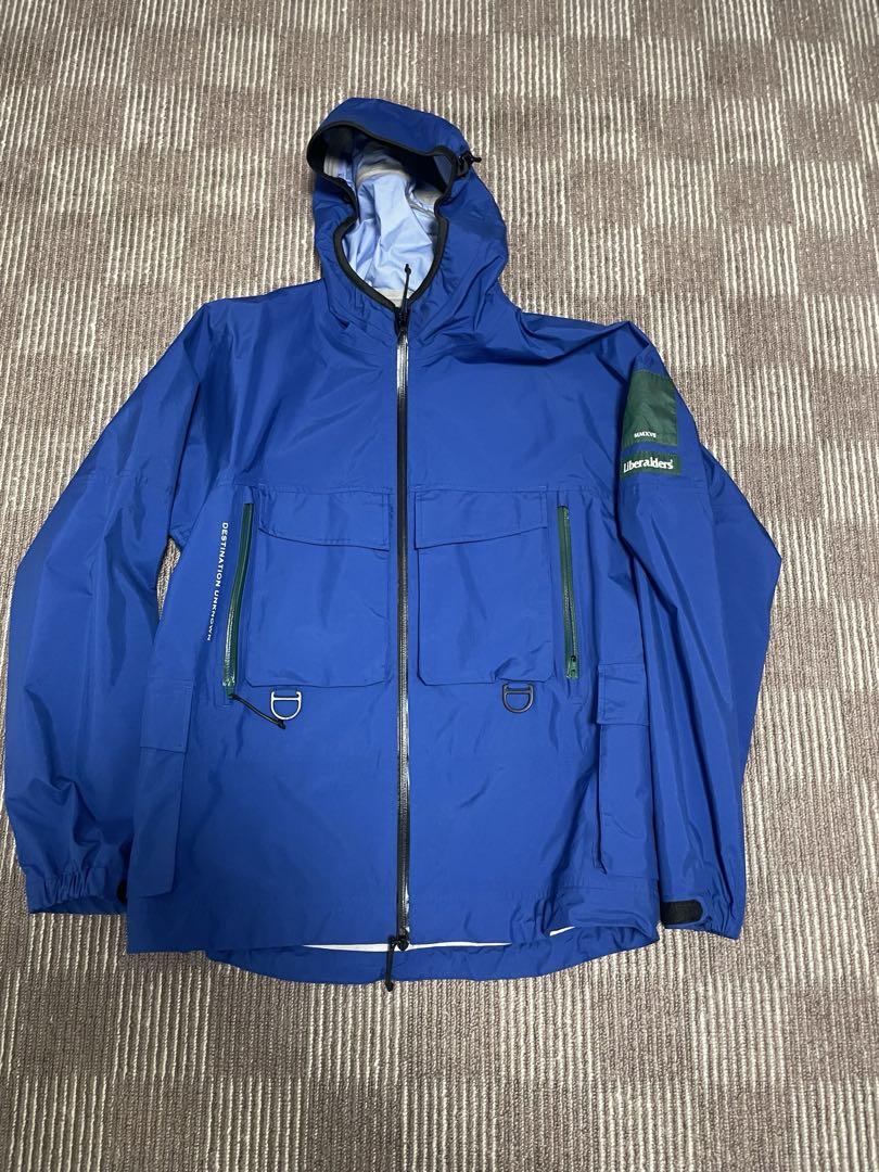 LIBERAIDERS SUPPLEX NYLON WINDBREAKER BLACK（リベレイダース
