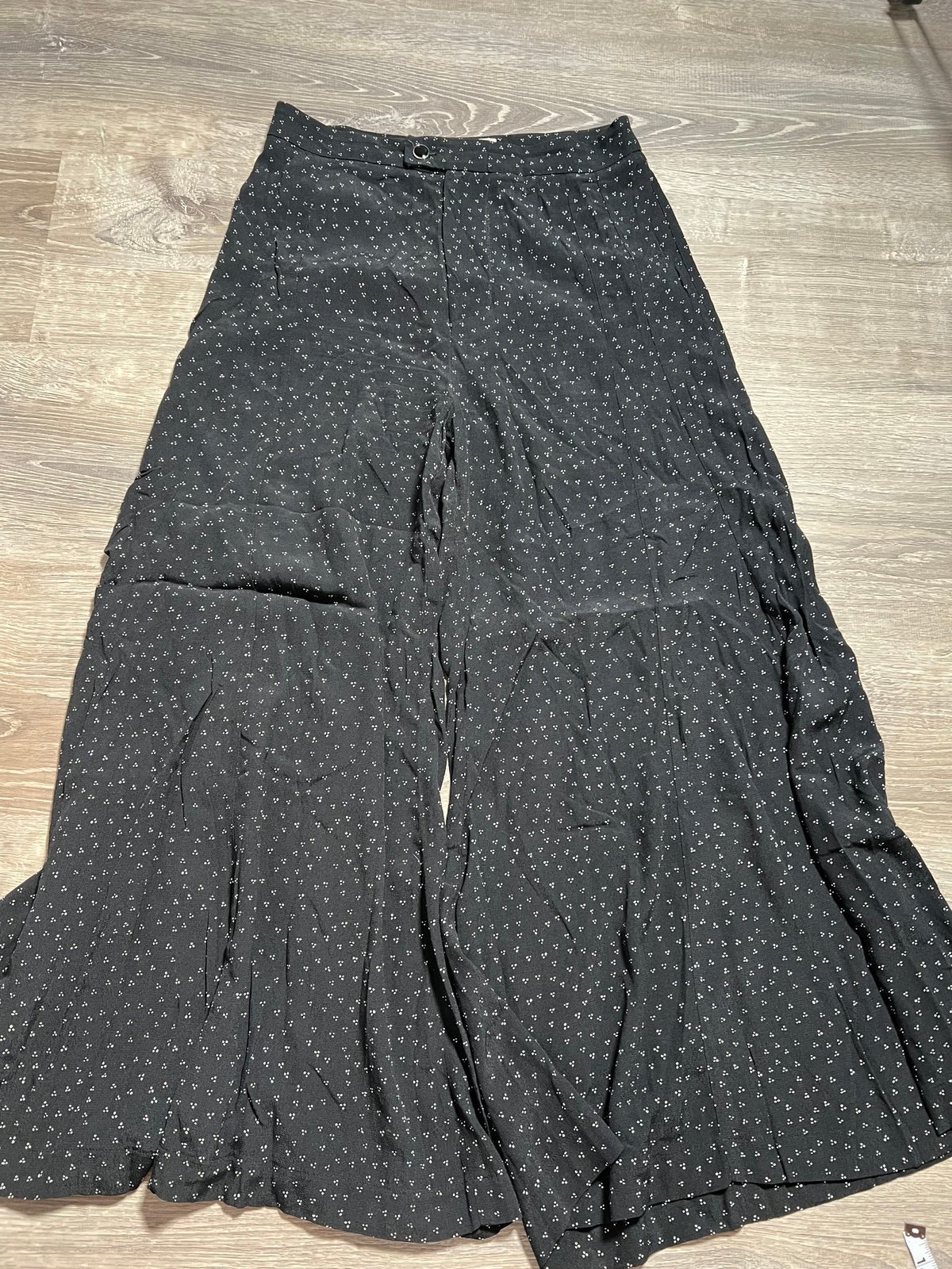 Anthropologie Wide Leg Printed Pants- 6