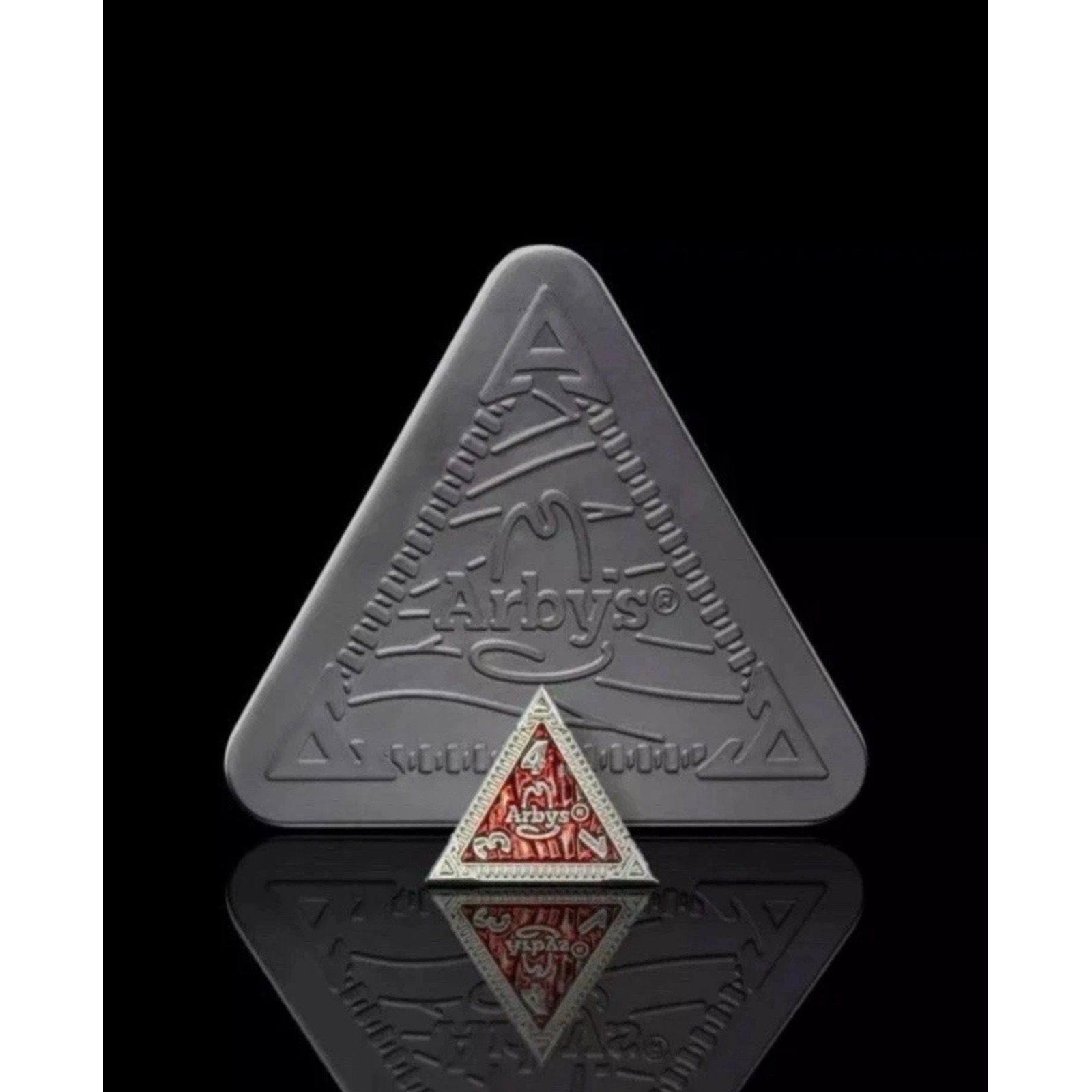 2025 Arby's Metal Dice Set Norse Foundry Dungeons and Dragons D&D DND Dice Set
