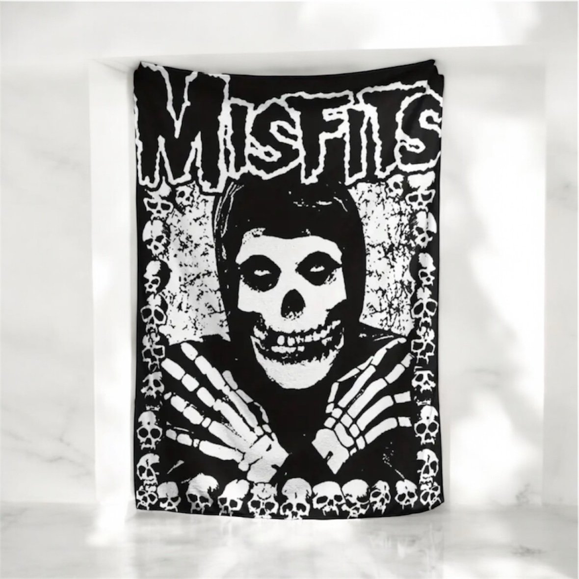 NIB Misfits Fleece Blanket