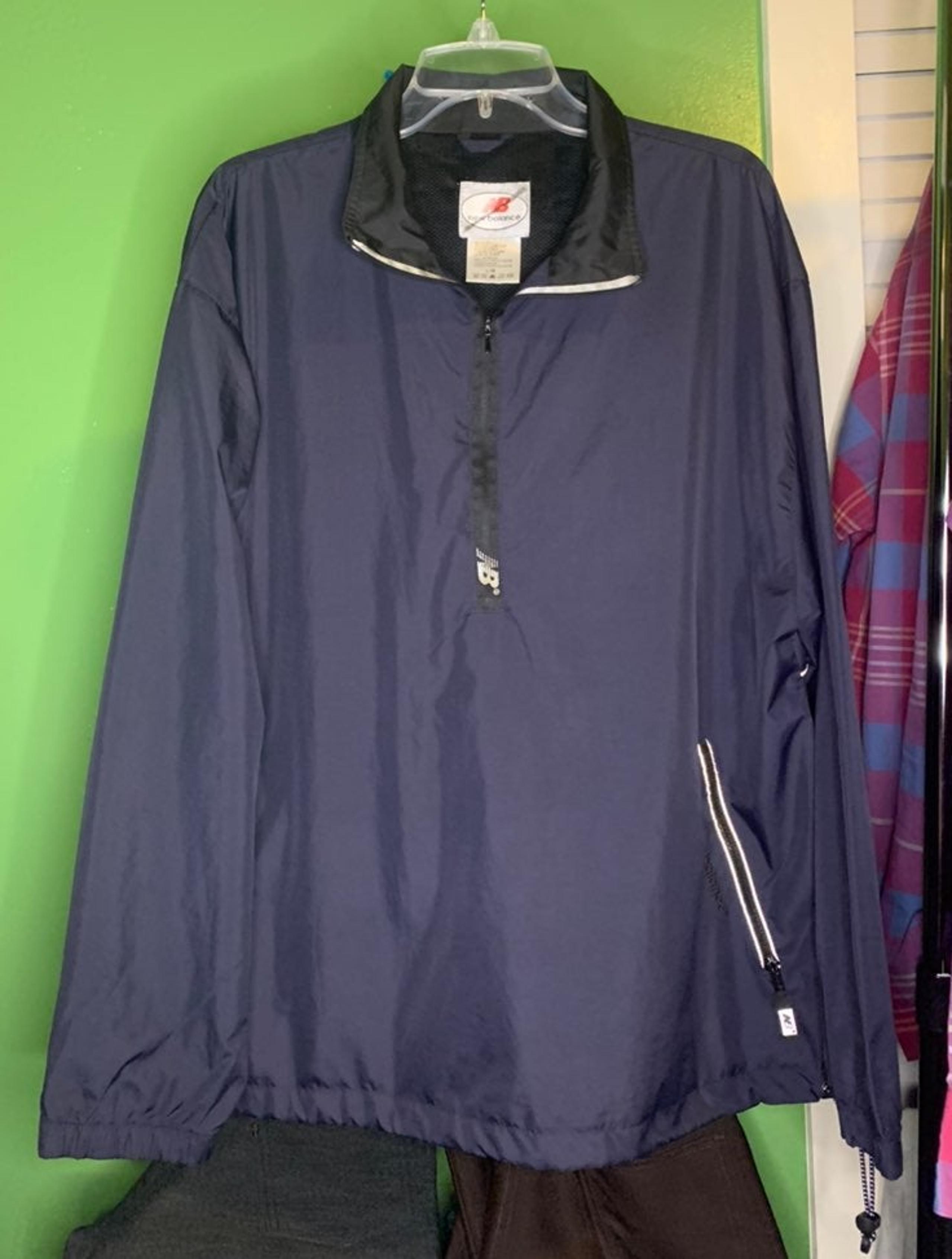 New Balance Vtg Windbreaker Size Large