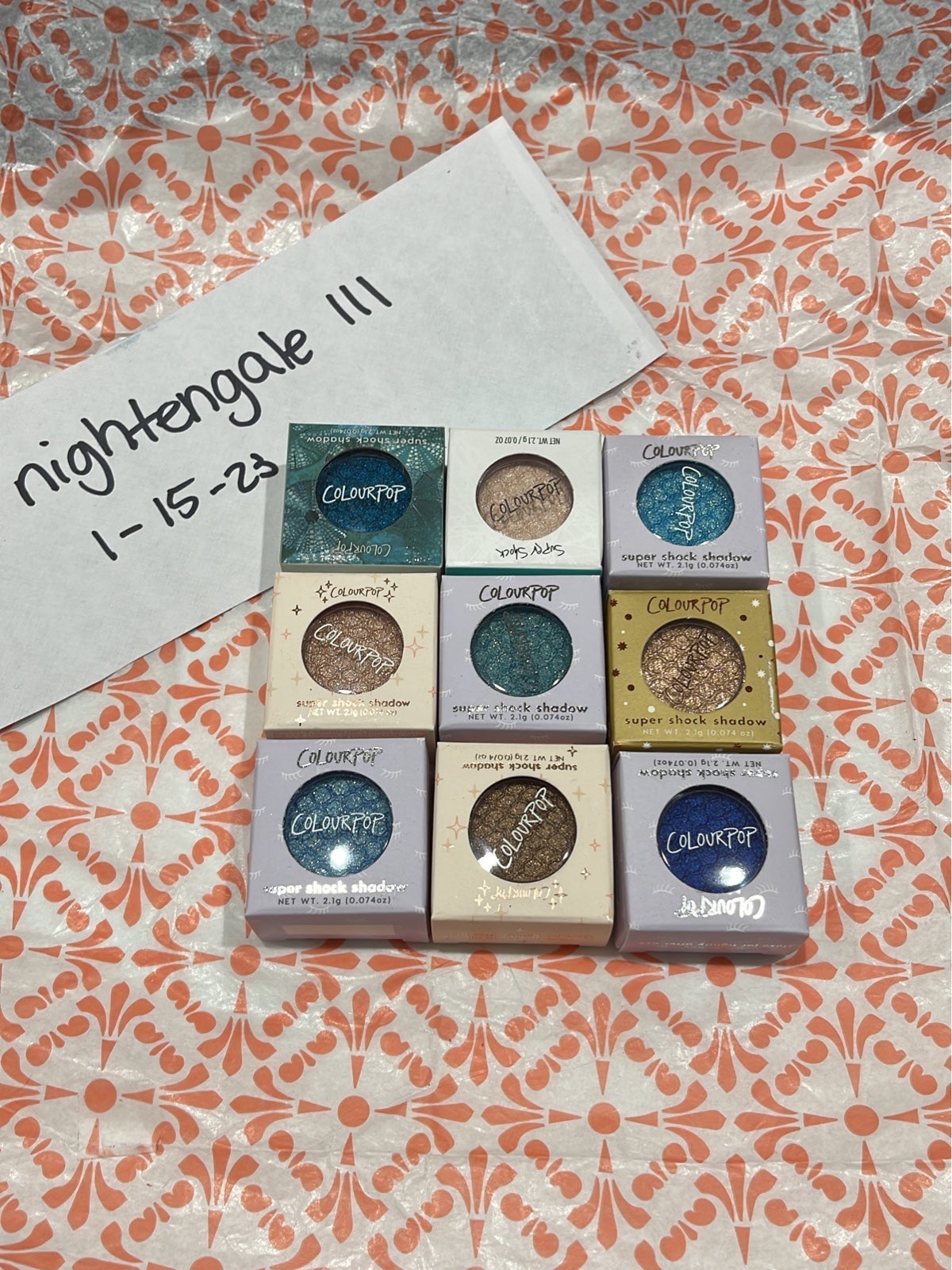 Super shock shadow lot 3