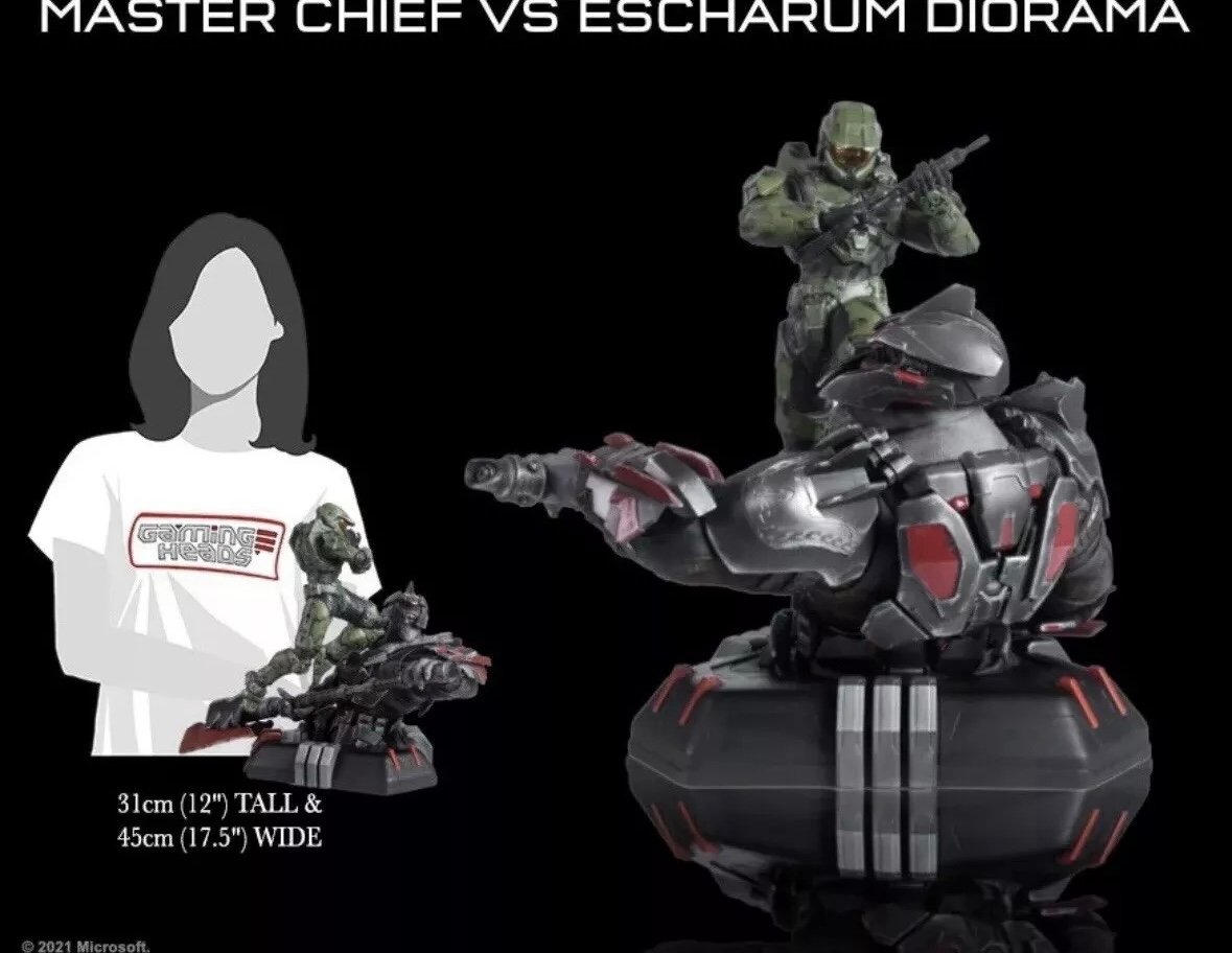 Halo Infinite: Master Chief vs Escharum Diorama