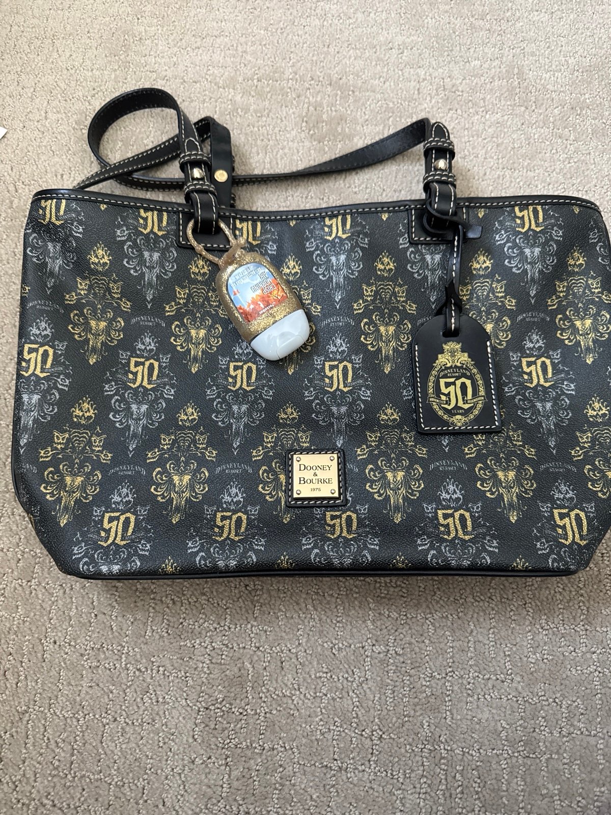 Disney Haunted mansion 50th anniversary tote.