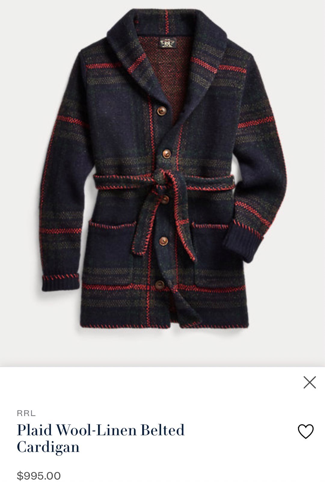 Ralph lauren Double RL Sweater size 2