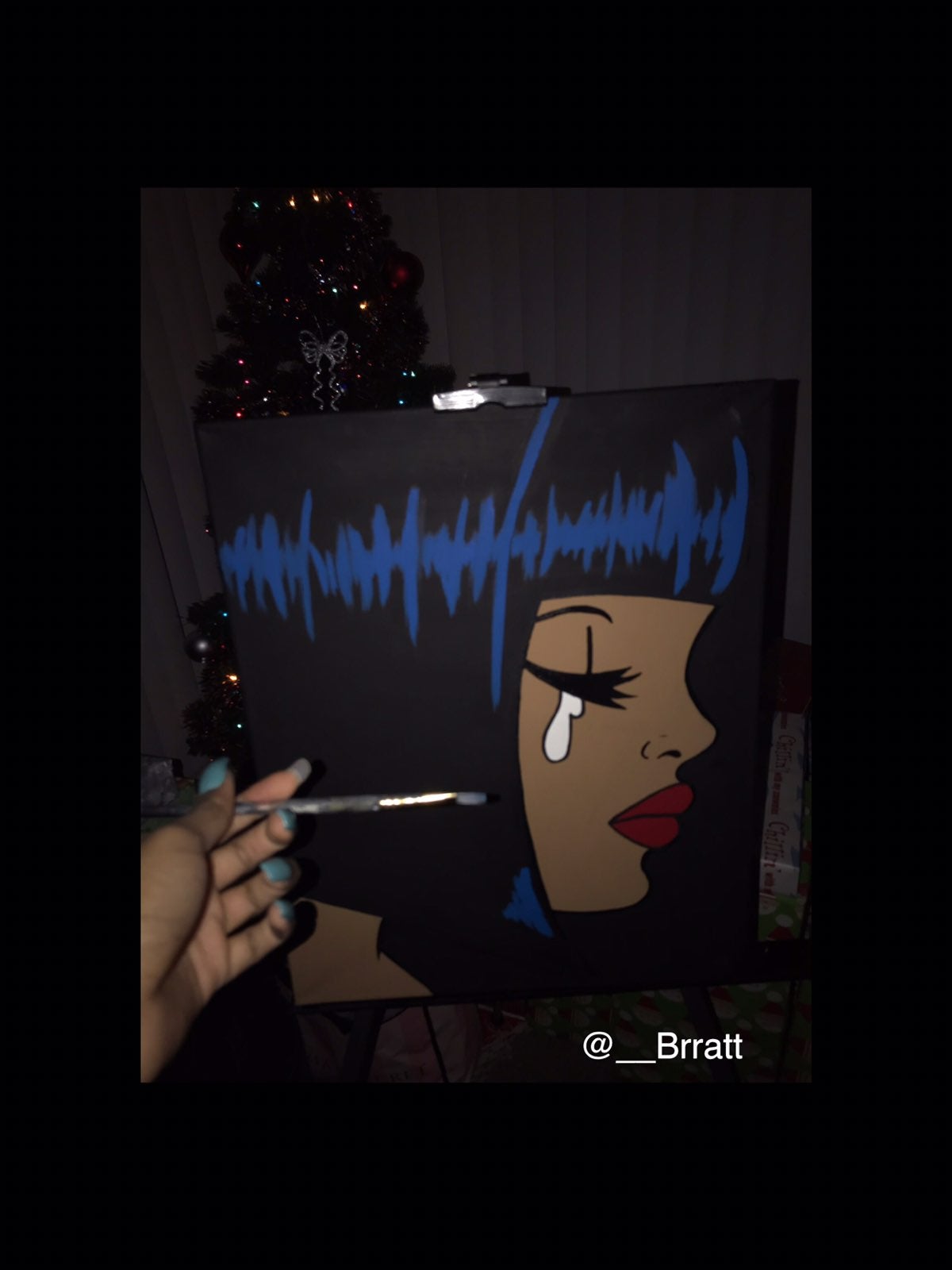 16 X 20 Hand Painted Canvas