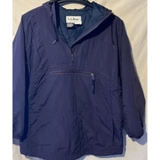 Women's Vintage LL Bean Hooded Thinsulate Insulated Jacket 1/4 Zip Size Sm