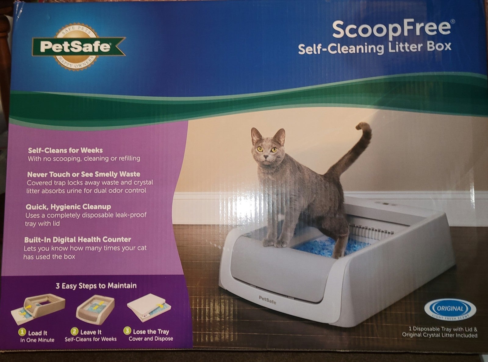 Brand New Self Cleaning Litter Box