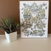 Dior Novelty Notebook Around the World Blue Foil Butterfly Design