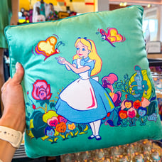Disney 2025 Epcot Flower & Garden Festival Alice in Wonderland Pillow