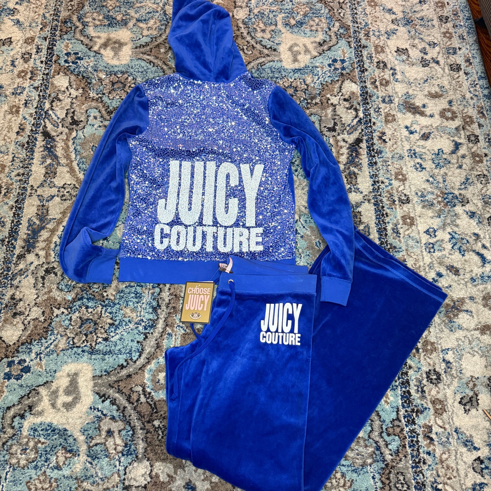 Juicy Couture velour track suit
