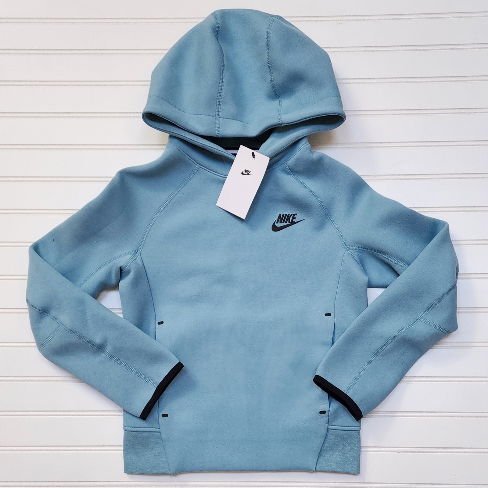 NWT Nike Boys Sportswear Tech Fleece Pullover Hoodie