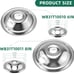Silver Burner Drip Pans (6 )& (8 )Electric Stove Burner & Terminal Block Kenmore