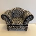 Jewelry Box Chair / Love-Seat with Leopard Print for a Doll