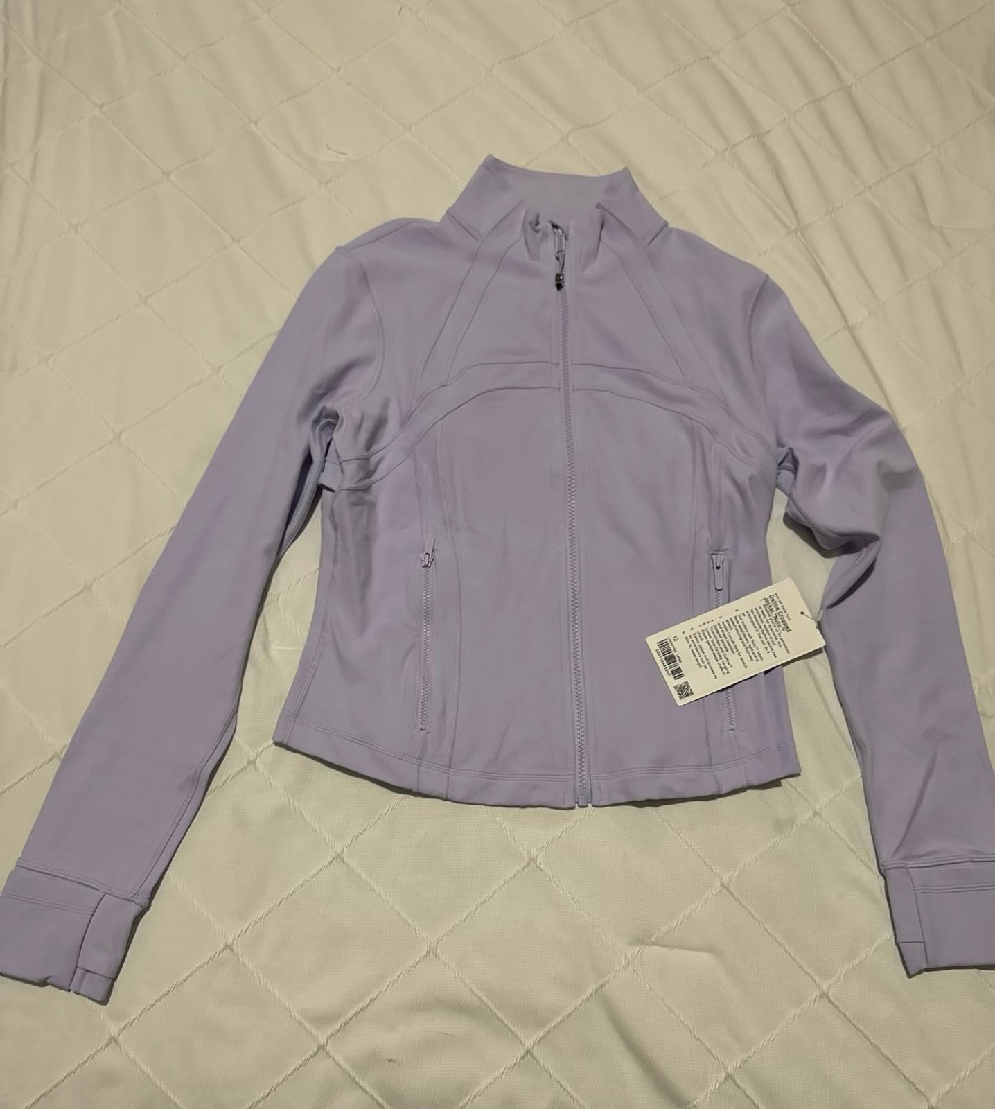 Lululemon define cropped lavender frost